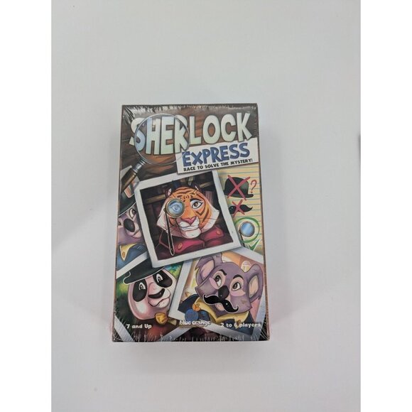 Sherlock Express Race to solve the Mystery Game by Blue Orange Age 7+ 2-6 Player - Picture 1 of 6